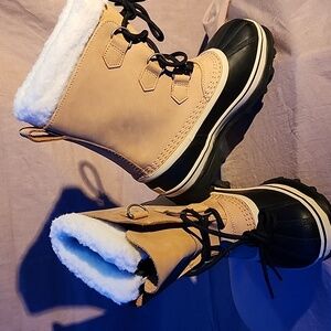 Sorel Youth Caribou Waterproof Youth Unisex Boots